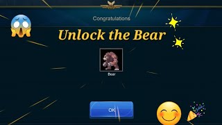 How to unlock Bear secret unit  Miragine War [upl. by Teews261]