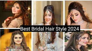 Wedding Hair Styles Kashees Bridal Hair style  Best Bridal Hair Style According to Face Shape [upl. by Sathrum927]