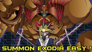 EXODIA MASTER DUEL DECK TURN 1 EVERYTIME EASY [upl. by Ailemac860]