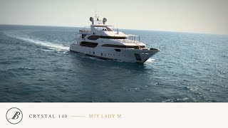 Benetti  Crystal 140  BY004 MY Lady M [upl. by Bent]