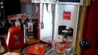 La Piccola and Lucaffe ese coffee pod coffeeMOV [upl. by Ender]