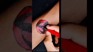 MANGEKYOU SHARINGAN EYE ideatattoo tattooideas art tattooartist art shorts [upl. by Dygert]