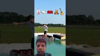 Will A Guitar Boat Hold My Weight mrbeast mrbeastshorts boat [upl. by Wilen]