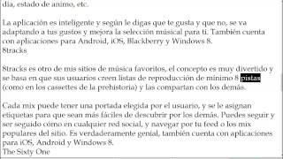 Los mejores servicios para escuchar música en linea gratis [upl. by Eissirc496]