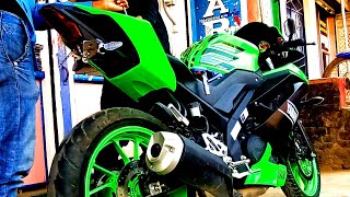 R15 V3 bs6 full Modified r15 v3 Yamaha r15 bs6 modified how to modified bike [upl. by Feer]