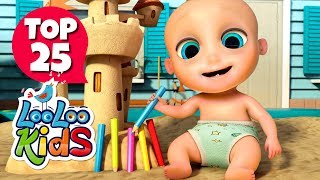 The 25 Best Songs for Kids  S1EP80 Fun and Play MIX  LooLoo Kids Songs for Kids [upl. by Nitreb273]