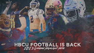 HBCU Football is Back  Gameday Highlight Hype [upl. by Halda]