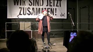 Stefanie Sargnagel bei wiederdonnerstag Wien 4 Okt 2018 [upl. by Yessydo]