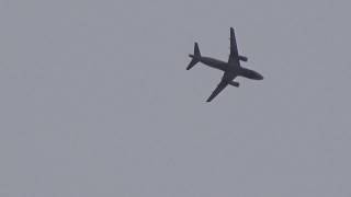 HD Spirit Airlines A319 flying over my house [upl. by Airan441]