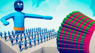 100x BOXER  1x GIANT BOXER vs EVERY GOD  Totally Accurate Battle Simulator TABS [upl. by Recha]