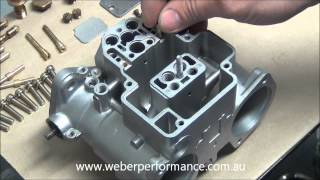 45 DCOE 13 Weber Assembly  Part 1 [upl. by Cherian]