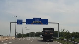 Dashcam Beelden Halfweg》Aalsmeer Via A9 en N232 [upl. by Aremmat]