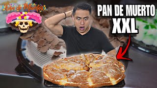 El RETO de PAN DE MUERTO XXL que NADIE HA INTENTADO 🔥  Puedo COMERLO y VIVIR para CONTARLO 🇲🇽 [upl. by Rosalee]