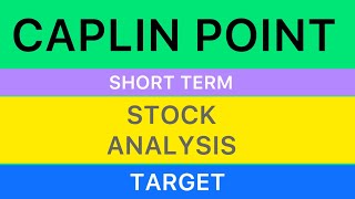 CAPLIN POINT SHARE TARGET ANALYSIS BIG UPDATE TARGET💹SHORT TERM TARGET🪴LATEST NEWS STOCK 24012024 [upl. by Kling]