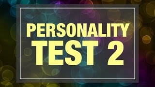 Personality Test 2nd Edition [upl. by Nydia13]