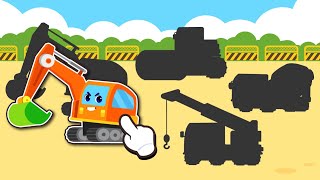 Vehículos de Construcción🚜🛺🏗️  Rompecabezas de Candyko  Juego para Niños  Lotty Friends [upl. by Resay]