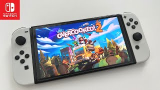 Overcooked 2 Nintendo Switch OLED Gameplay [upl. by Primrosa147]