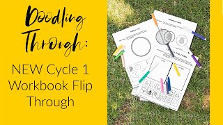 NEW Cycle 1 Doodling Through Education Workbooks Release Announcement and Flip Through [upl. by Wernsman]