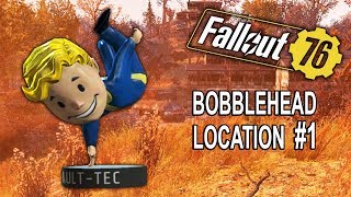 Fallout 76 BobbleHead Location 1 MorganTown TrainYard [upl. by Mansfield]