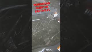 TES PENGABUTAN INJEKTOR CAPTIVA FL DIESEL chevrolet [upl. by Nawiat942]