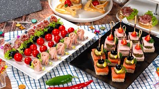 Easy Simple and Tasty Appetizer Recipes that will leave everyone surprised Quick party snacks [upl. by Alathia53]