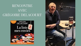 Rencontre avec Grégoire Delacourt [upl. by Godber]