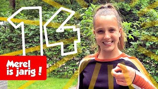 MEREL IS JARIG 14 JAAR EN 14 CADEAUTJES  De Nagelkerkjes 176 [upl. by Fennessy858]