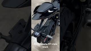 2024 Yamaha R7 triple black [upl. by Ecinahc]