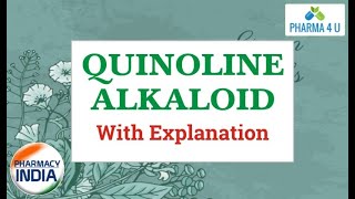 QUINOLINE ALKALOID EXPLANATION PART5 [upl. by Hayley]