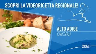 Alto Adige la ricetta dei canederli con speck [upl. by Onirotciv875]