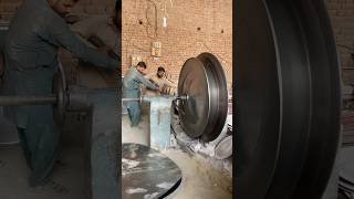 Satellite signal dish antenna body making process shorts amazing handmade [upl. by Selig]