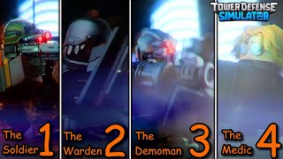 MERCENARY BASE LEAK  FOUR NEW UNITS  MILITANT WARDEN DEMOMAN amp MEDIC UNITS  TDS Update Leaks [upl. by Akilam]