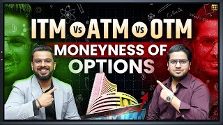 ATM ITM OTM  Moneyness of Options  Share Market Trading Education [upl. by Celka]