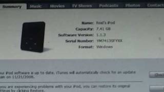 Convert Music from iPod back to iTunes  Windows Vista [upl. by Berkman]