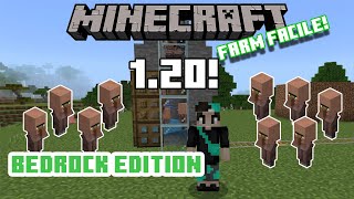 120 La Migliore FARM DI VILLAGER per Bedrock Edition  MINECRAFT ITA [upl. by Swehttam]