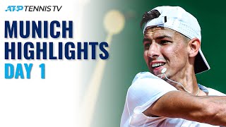 Millman vs Popyrin Pella Coria in Action  Munich 2021 Highlights Day 1 [upl. by Primavera]