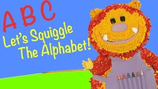 Lets Squiggle the Alphabet  Letters Compilation [upl. by Nairda]