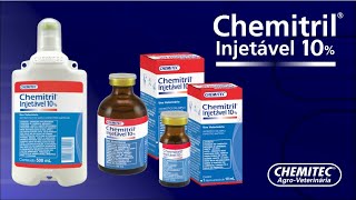 Antibiótico Chemitril® Injetável 10  Chemitec® [upl. by Thacker]