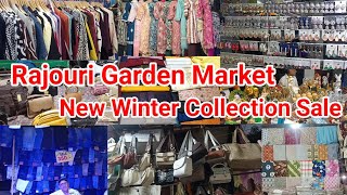 Rajouri Garden Market  New Winter Collection Sale [upl. by Beatrisa]