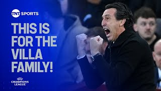 EMOTIONAL WIN ❤️  Unai Emery reflects on perfect start to Aston Villas Champions League 🦁 [upl. by Walling]