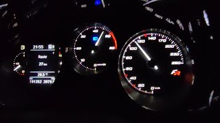 Seat Leon FR 20TDI 215hp acceleration 0100kmh [upl. by Vyky59]