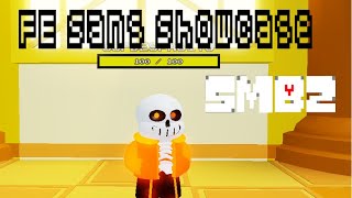 FESans Showcase  Sans Multiversal Battles 2 [upl. by Soph]