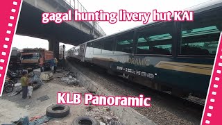 gagal hunting livery hut KAI th2024  ktmu KADharmawangsa bawa kereta luar dinas Panoramic [upl. by Woo]