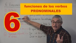 6 funciones de los verbos pronominales  Se vendieron todas las entradas  Español ELE A2B1 [upl. by Jehoash]