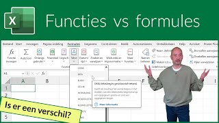 Functies vs formules [upl. by Nolly]