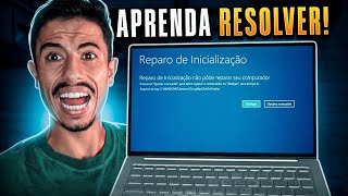 WINDOWS NÃO INICIA E FICA EM REPARO AUTOMATICO APRENDA RESOLVER em 2024 [upl. by Truc]