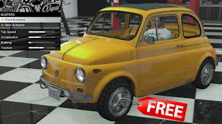 GTA 5  DLC Vehicle Customization  Grotti Brioso 300 Fiat 500 [upl. by Daniels]