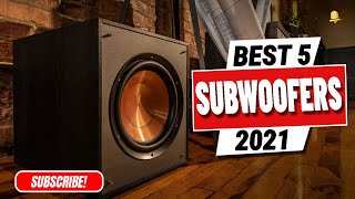 Best 5 Subwoofers of 2021  Polk HTS  Klipsch R120SW  Audio PSW10  SVS SB1000  Sonos SUB [upl. by Anrak686]