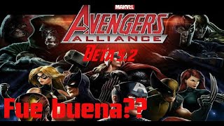 Beta 52 de Marvel Avengers Alliance Redux un antes y un despues opinion final [upl. by Fondea214]