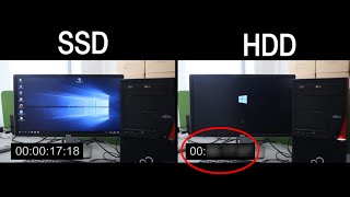 SSD vs HDD Windows 10 [upl. by Adalbert]